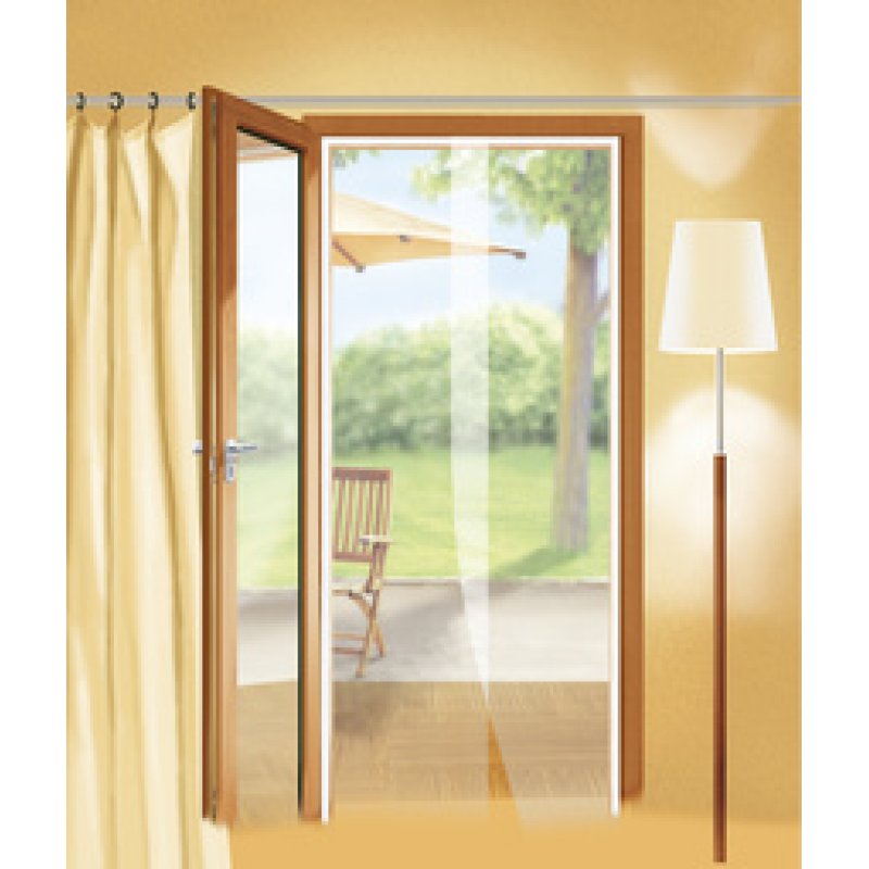 tesa Moustiquaire COMFORT portes, 2x (0,65 m x 2,50 m)