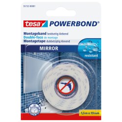 tesa Adhésif double face de montage Powerbond pour miroir
