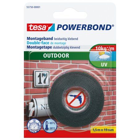 TESA Powerbond OUTDOOR 1.5 m Mounting tape