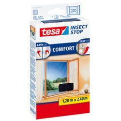 tesa Moustiquaire COMFORT pour les fenêtres, blanc