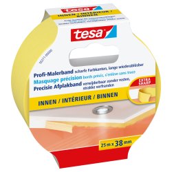tesa Adhésif de masquage Precision Indoor, 38 mm x 25 m
