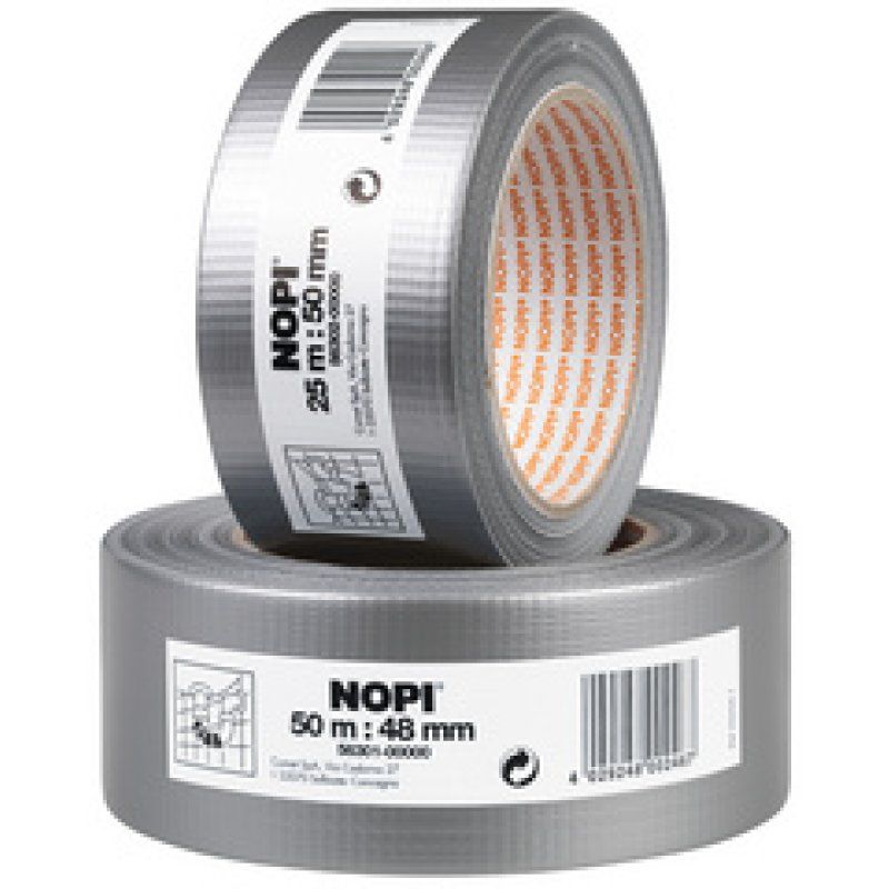 NOPI ruban de réparation , 50 mm x 25 m, argent