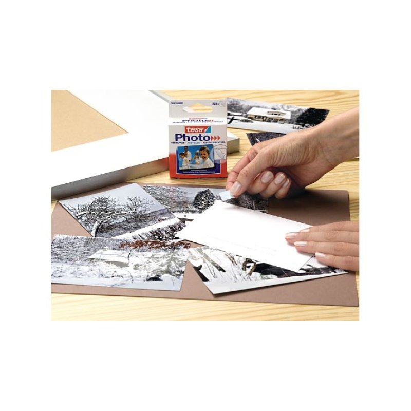 TESA 56611 photo corners 500 pc(s) Transparent