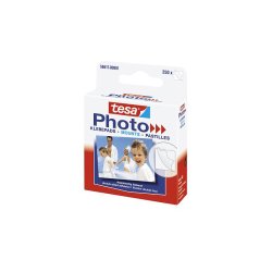 tesa Photo Pastilles adhésives pour photos, blanc, fixation