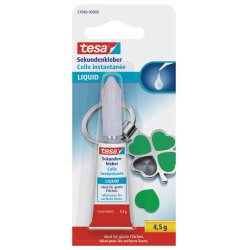 tesa Colle instantanée, liquide, en tube, 4,5 g