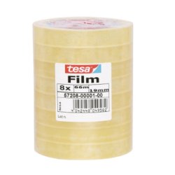 TESA Standard 66 m Polypropylene (PP) Transparent 8 pc(s)