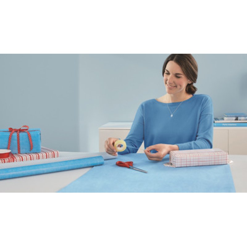 tesa Film Ruban adhésif standard, 15 mm x 10 m, transparent