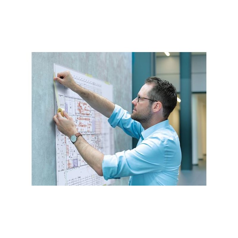 tesa Ruban adhésif de masquage, 19 mm x 25 m