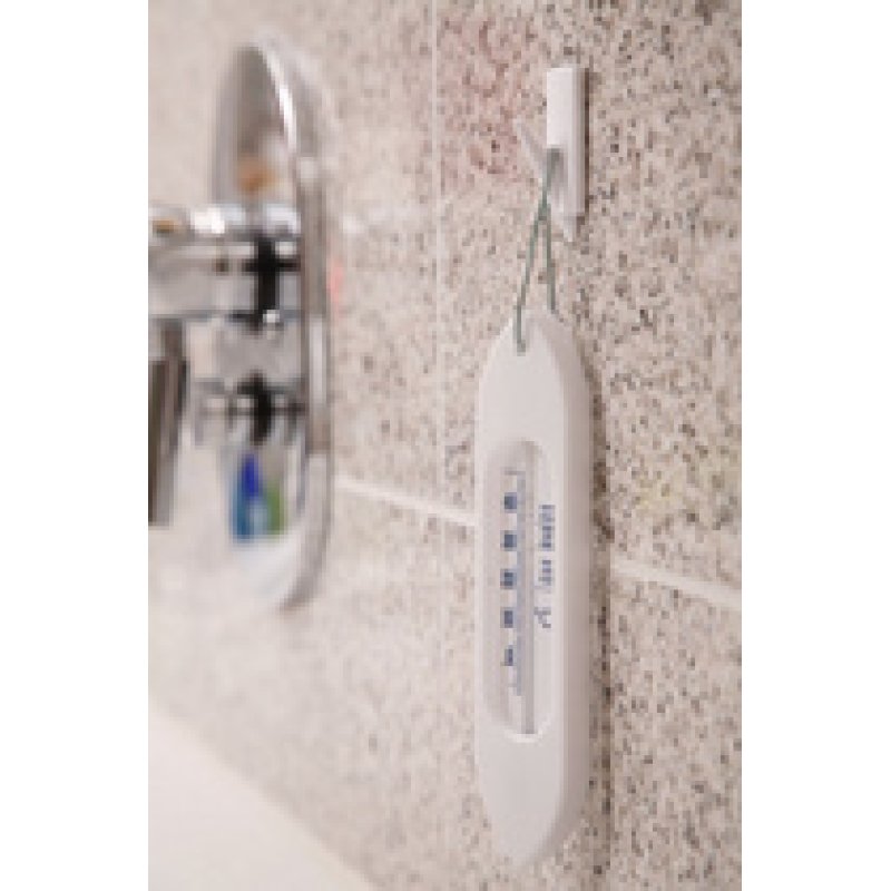 tesa Powerstrips Crochet adhésif SMALL, tendance, blanc