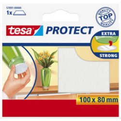 tesa Protect Patin en feutrine, diamètre: 18 mm, marron