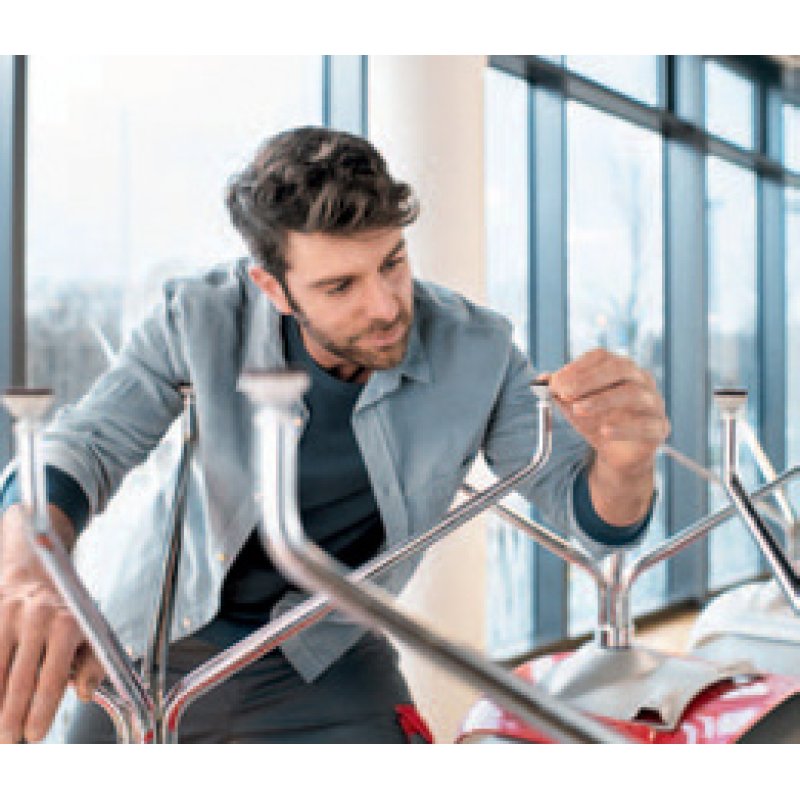 tesa Protect Patin en feutrine, diamètre: 18 mm, marron