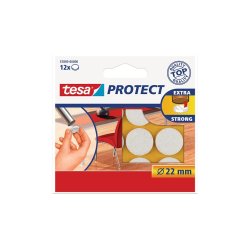 tesa Protect Patin en feutrine, diamètre: 22 mm, marron