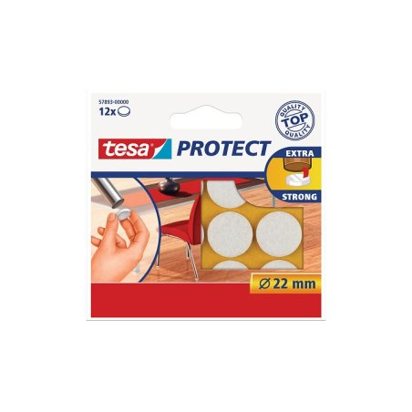 TESA 57893-00001-01 furniture floor protector pad 12 pc(s) Round