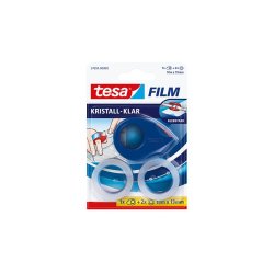 tesa Mini dévidoir 2 x ruban adhésif tesa Film transparent