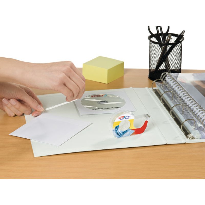 tesa Film Ruban adhésif double face,12 mm x 7,5 m dévidoir