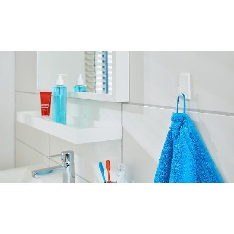 TESA Powerstrips Indoor Towel hook White
