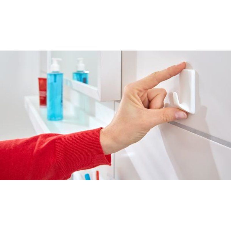 TESA Powerstrips Indoor Towel hook White