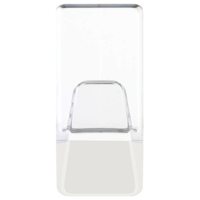 tesa Powerstrips Crochet adhésif LARGE, transparent / blanc