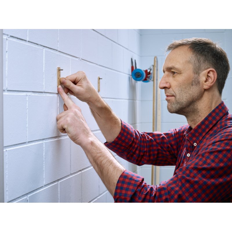 tesa Vis adhésive pour brique, rectangulaire, 10 kg