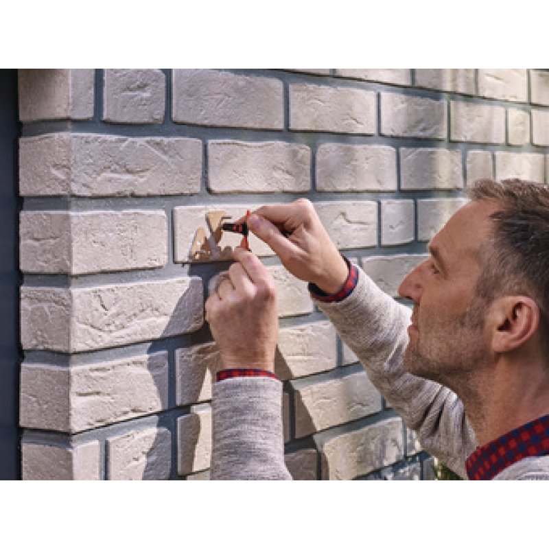 tesa Vis adhésive pour brique, triangulaire, 5,0 kg