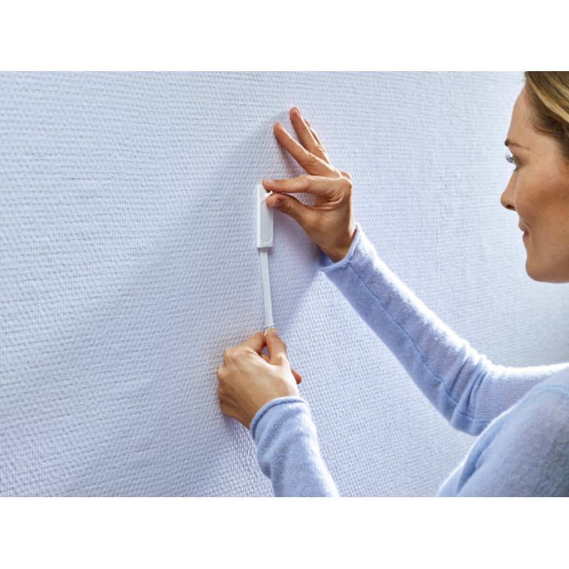 TESA 77773-00000 crochet pour rangement à usage domestique Intérieure Crochet universel Blanc 2 pièce(s)