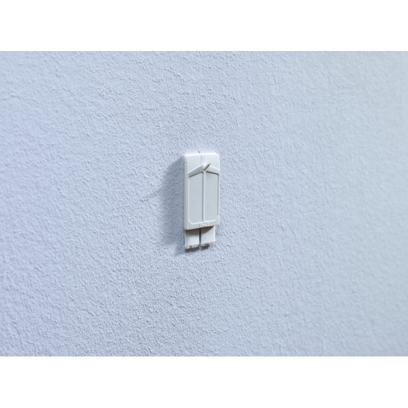 TESA 77776-00000 crochet pour rangement à usage domestique Intérieure Crochet universel Blanc 2 pièce(s)