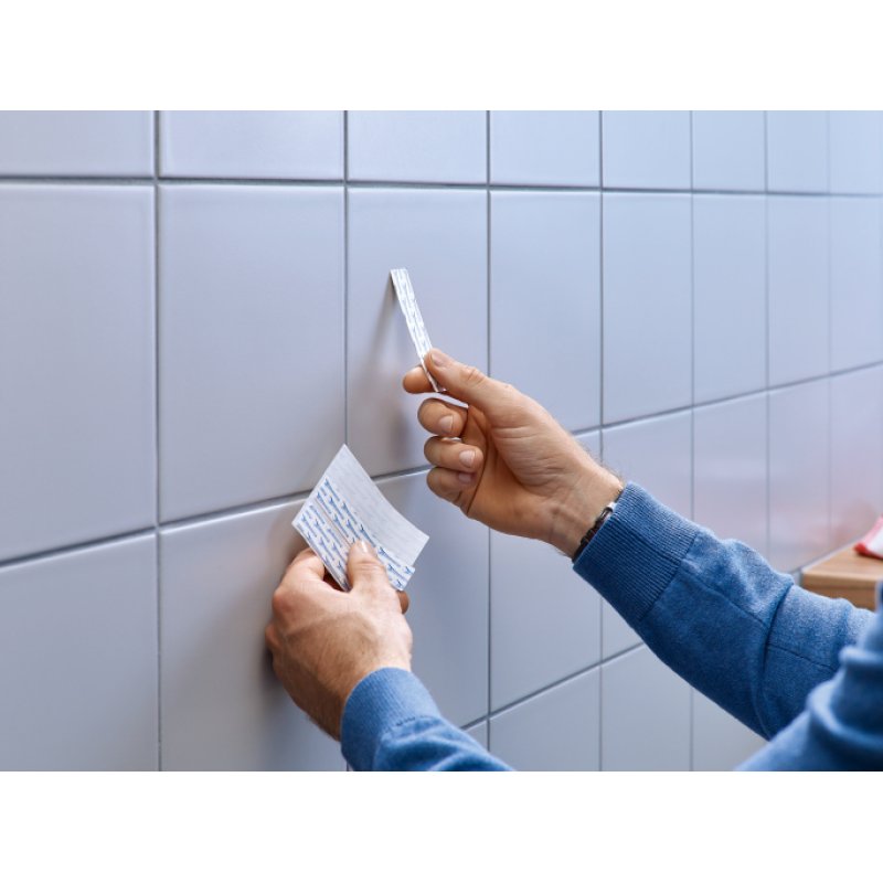 tesa Powerstrips Clou adhésif pour carrelage et métal, 4,0