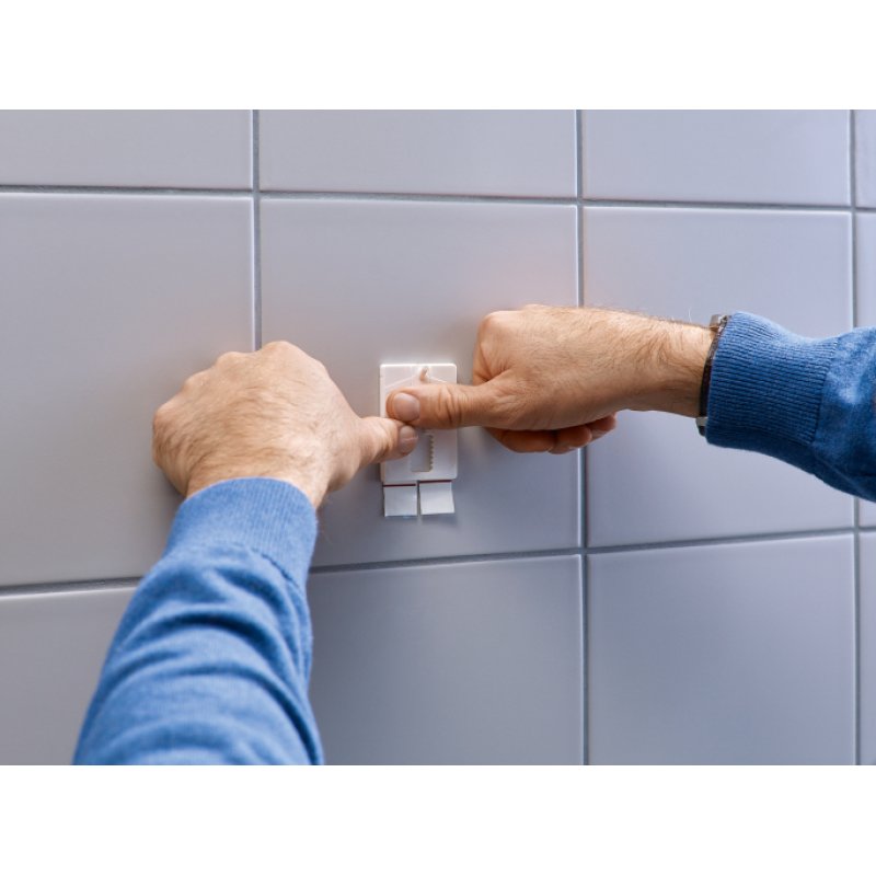 TESA 77767-00000 home storage hook Indoor Universal hook Grey, Red, White 2 pc(s)