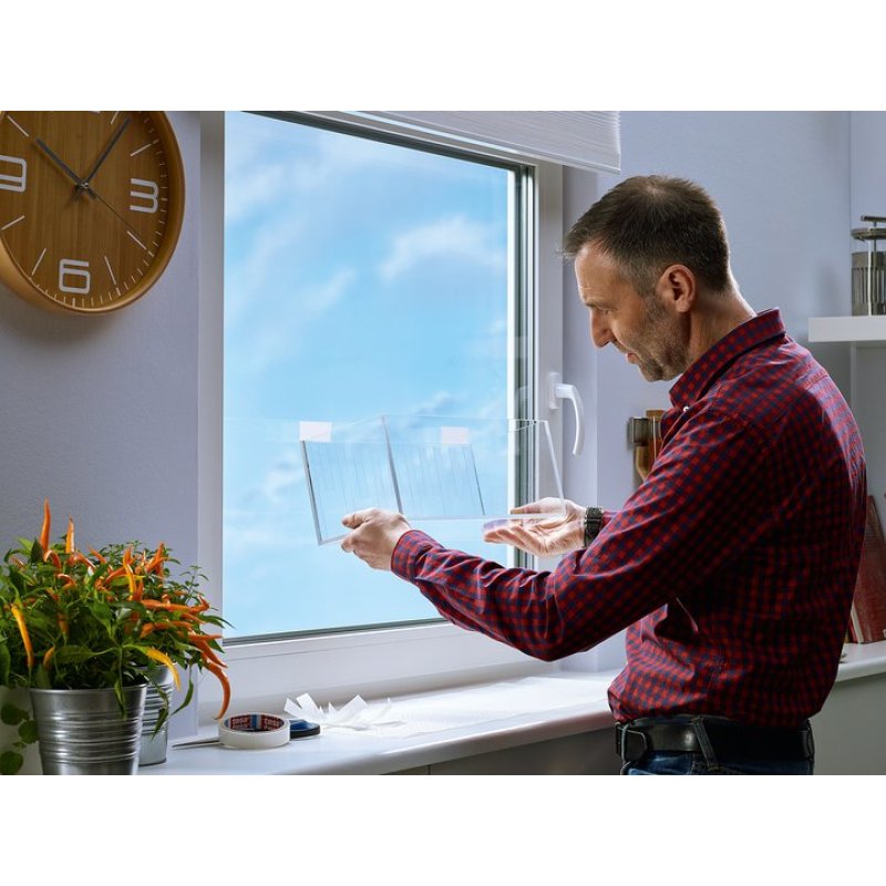 tesa Adhésif double face de montage Powerbond pour verre