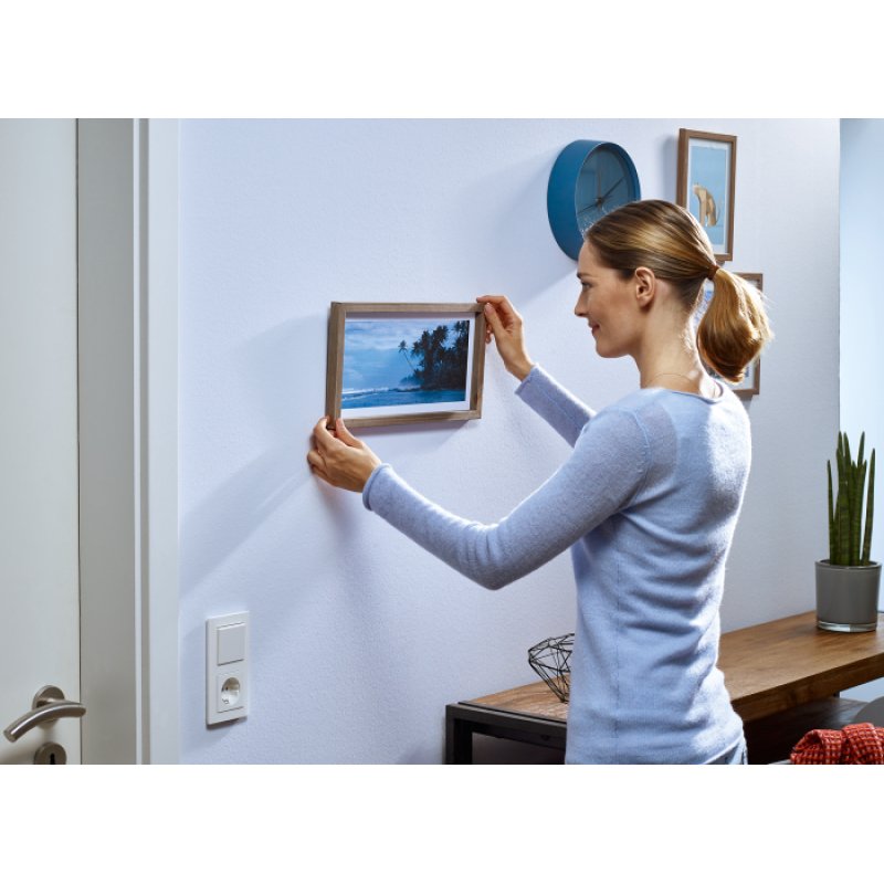 tesa Powerstrips Clou adhésif pour papier peint et plâtre,