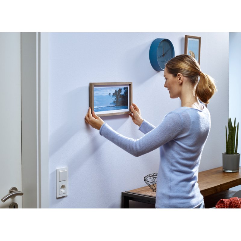 tesa Powerstrips Clou adhésif pour papier peint et plâtre,