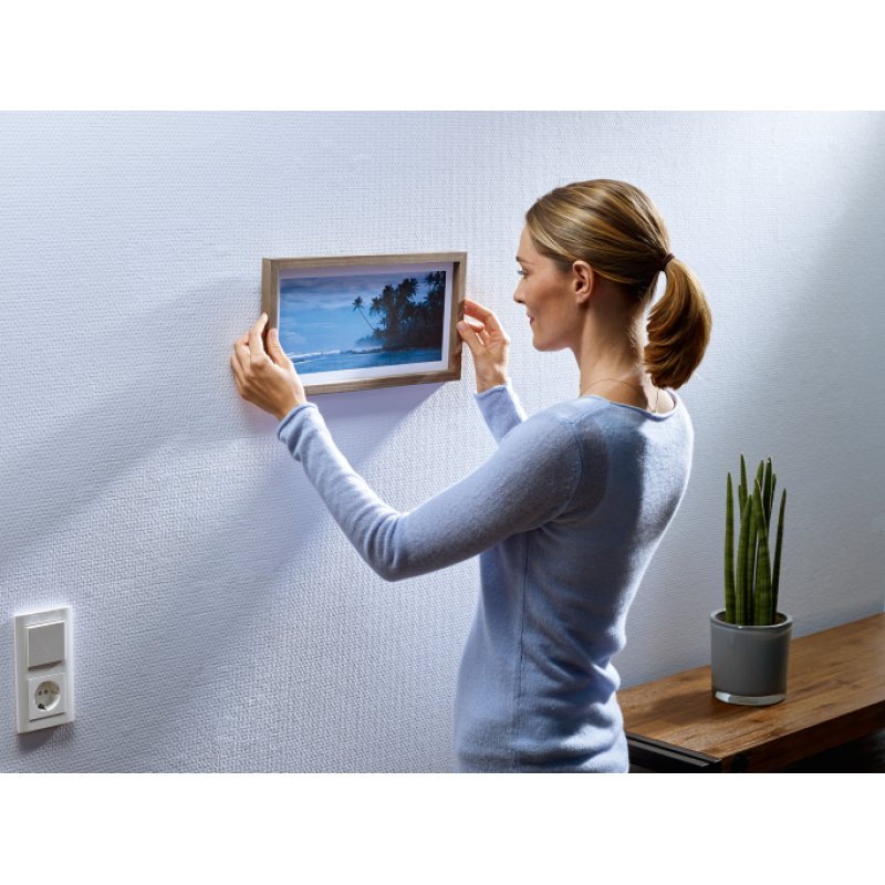 tesa Powerstrips Clou adhésif pour papier peint et plâtre,