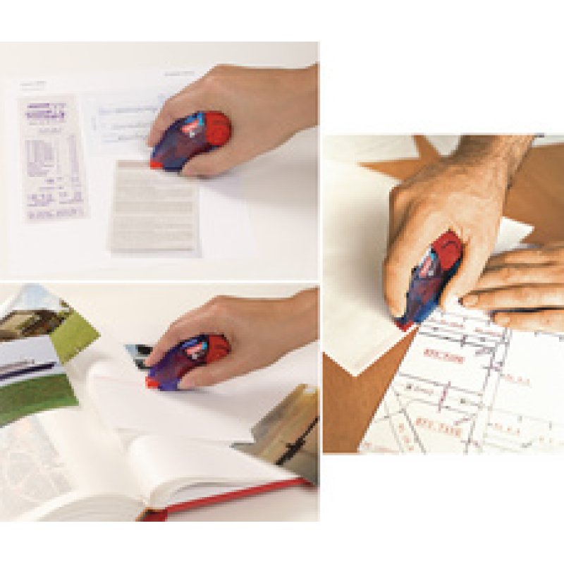 tesa ecoLogo Roller de colle rechargeable PERMANENT GLUE, 2