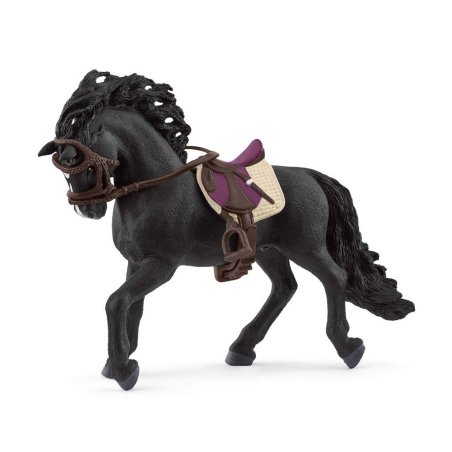 Schleich HORSE CL. Pura Raza Esp. Hengst m. Sattel u. Zaumz.