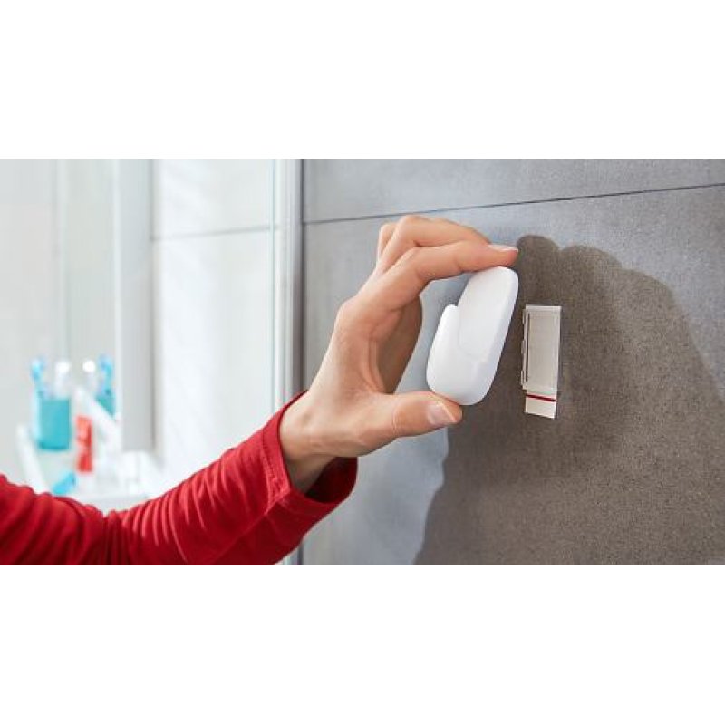 TESA 59781-00000 home storage hook Indoor Towel hook White 2 pc(s)