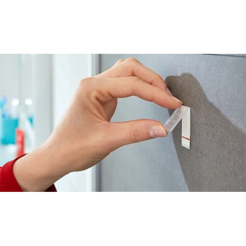 tesa Powerstrips Crochet WATERPROOF Small, plastique, blanc