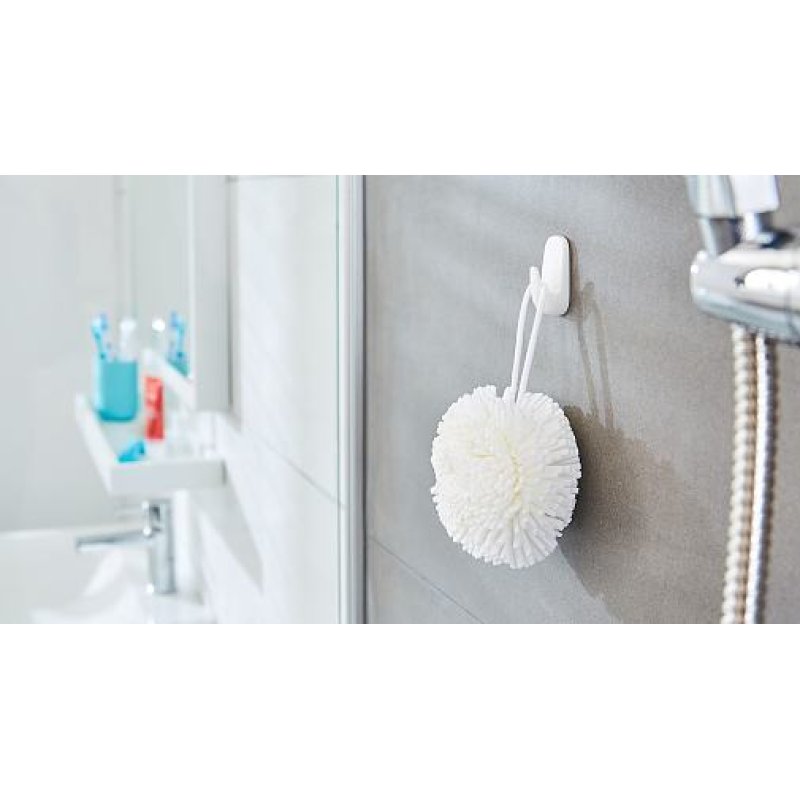 TESA 59782-00000 home storage hook Indoor Towel hook White 3 pc(s)