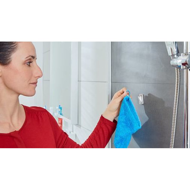 TESA 59783-00000 home storage hook Indoor Towel hook White 2 pc(s)