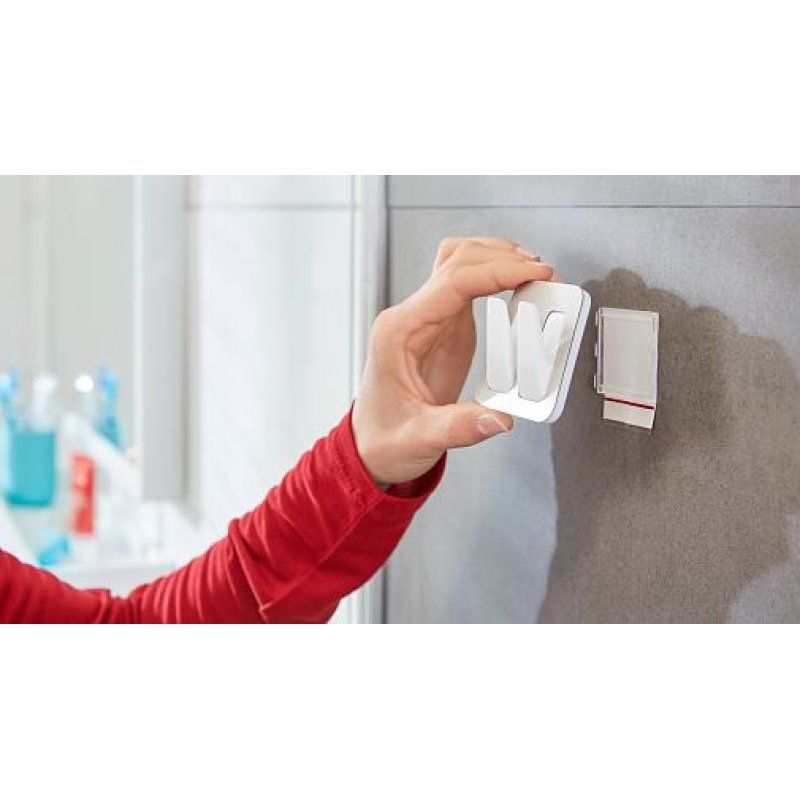 TESA 59785-00000 home storage hook Indoor Towel hook Stainless steel, White 1 pc(s)