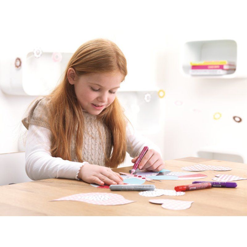 TESA 59988-00000 paillette Kit de crayons à paillettes