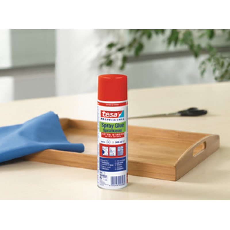tesa Colle en spray EXTRA STRONG, 500 ml, couleur: blanc