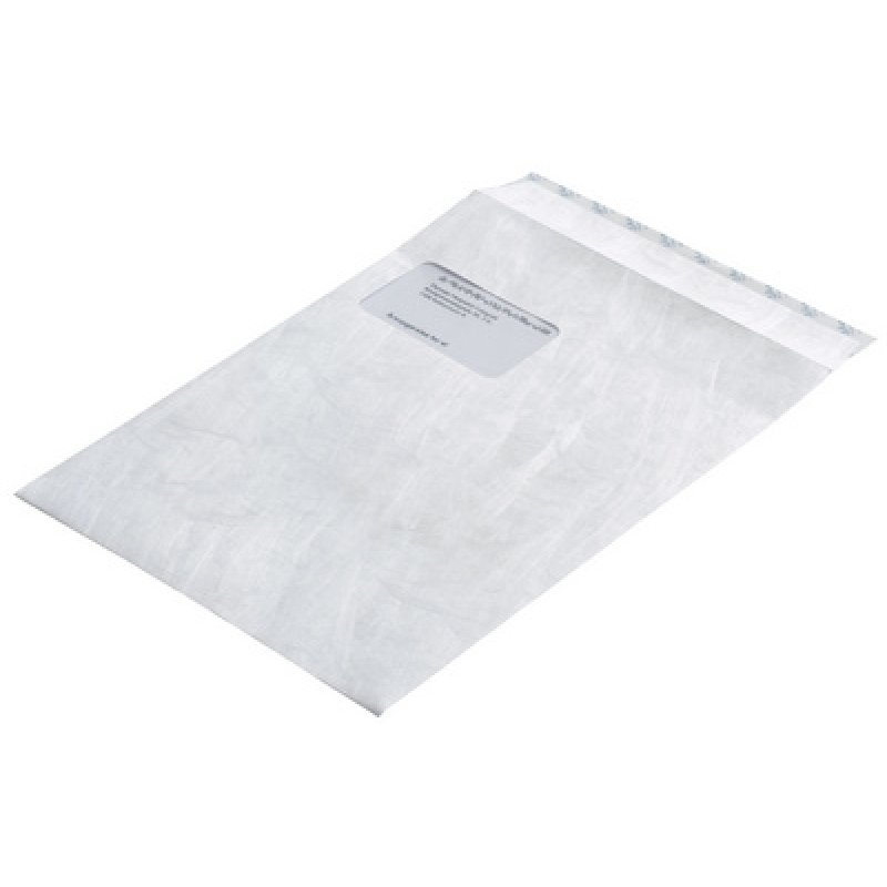 Tyvek Versandtaschen C4, mit Fenster, 55 g/qm