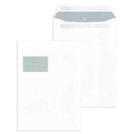 MAILmedia Versandtaschen C5 selbstklebend, mit Fenster