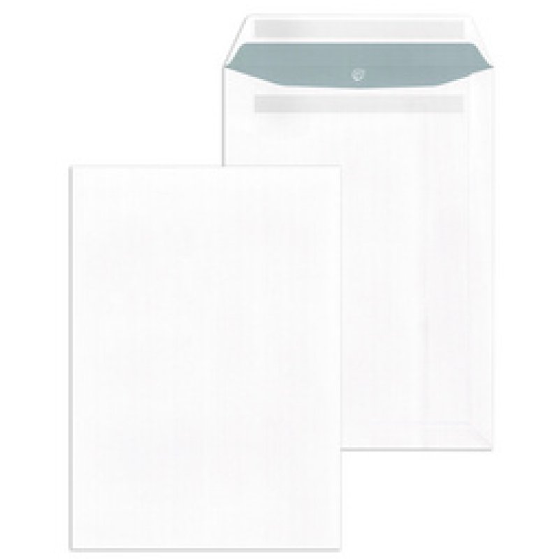MAILmedia pochettes d'expédition, B4, autocollantes, sans