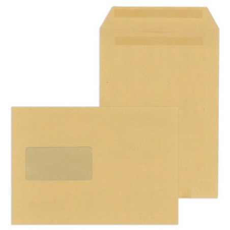 MAILmedia Versandtaschen C4 selbstklebend, mit Fenster