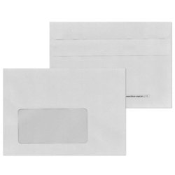 MAILmedia Briefumschläge C6 selbstklebend, mit Fenster