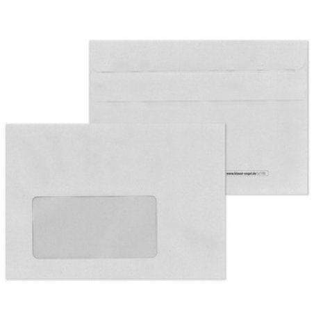 MAILmedia Briefumschläge C6 selbstklebend, mit Fenster