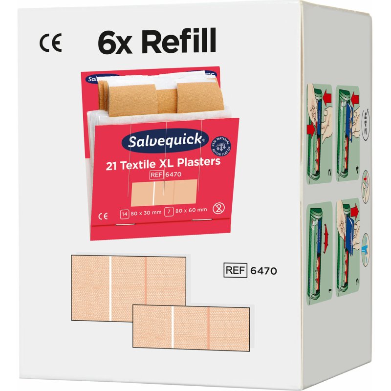 CEDERROTH Recharge Salvequick, pansement extra grand