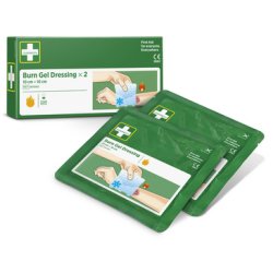 CEDERROTH Compresse gel pour brûlures, 100 x 100 mm