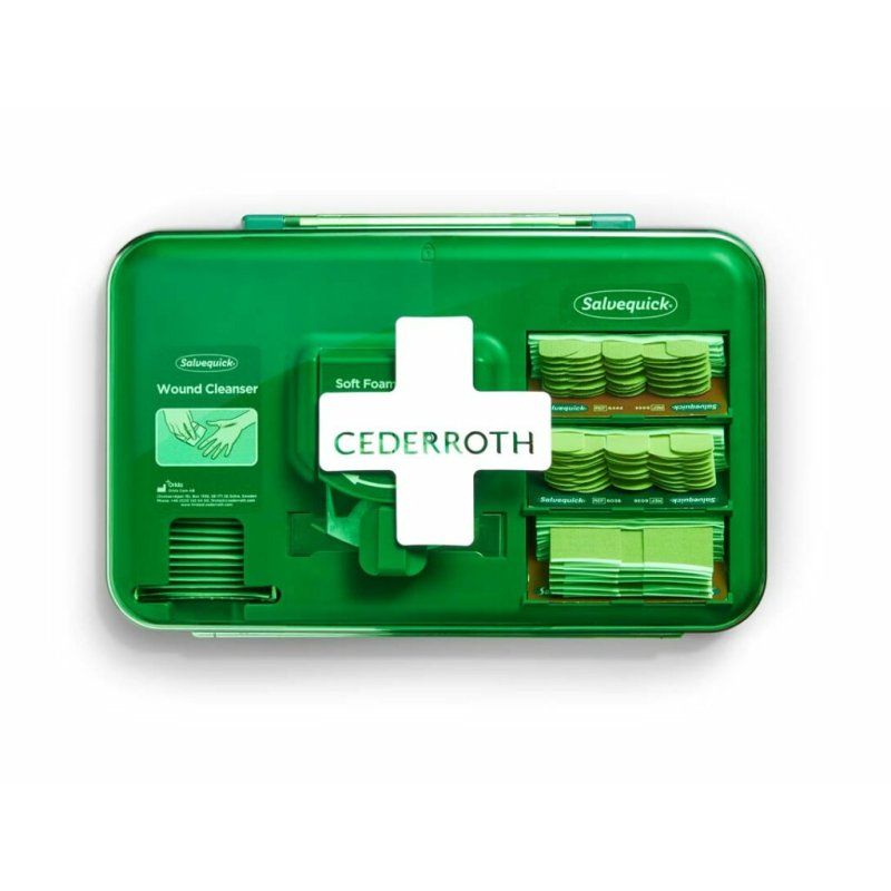 CEDERROTH Kit de premiers secours "Wound Care Dispenser"